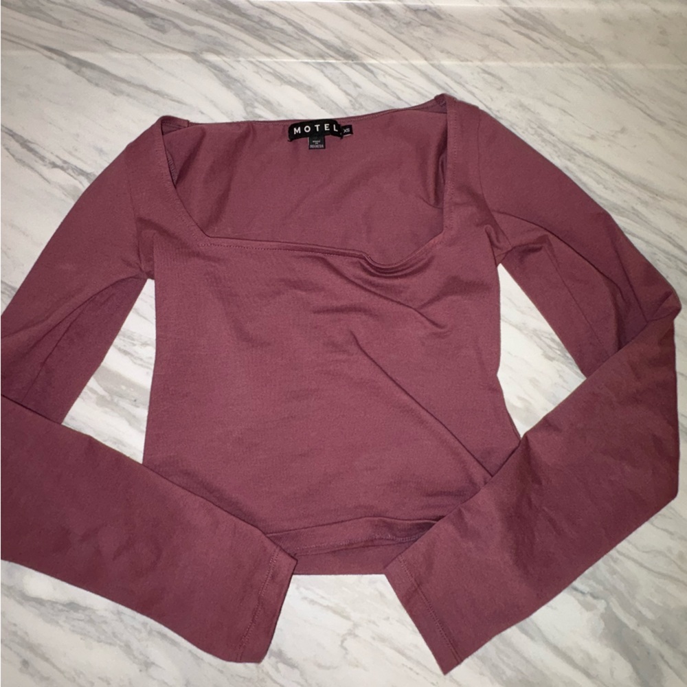 Motel Rocks Dusty Rose Top - Picture 2 of 4